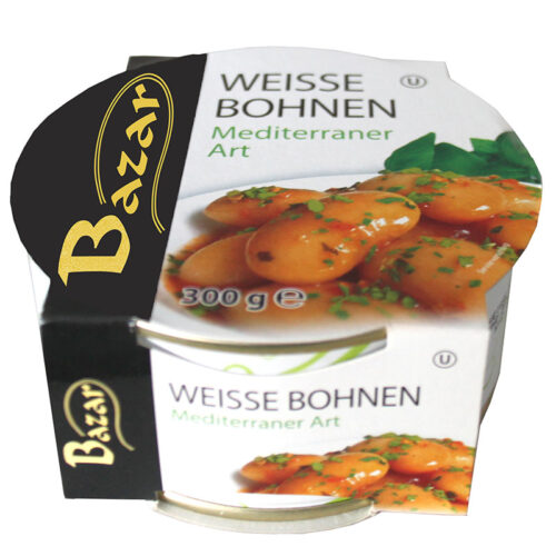 Bazar Weiße Bohnen Mediteran 300g