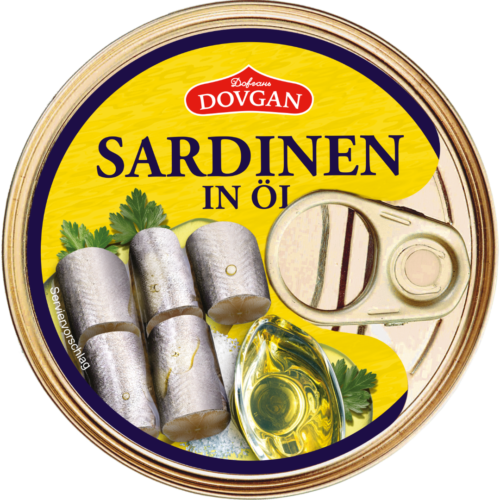 Dovgan Sardinen in Öl 240g