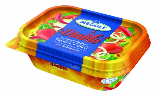 Meggle Kräuter-Butter Diablo im Becher 120g