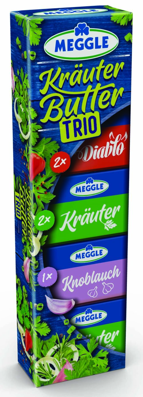 Meggle Kräuter-Butter Trio 5x20g