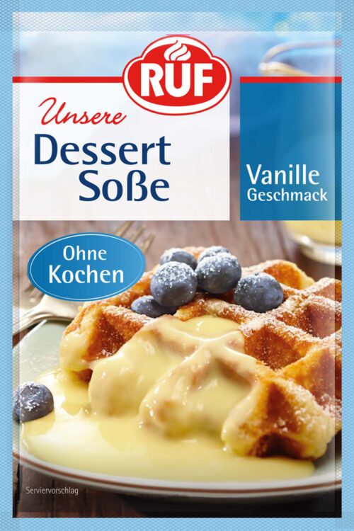 Ruf Dessertsoße Vanille ohne Kochen für 1,5l 72g