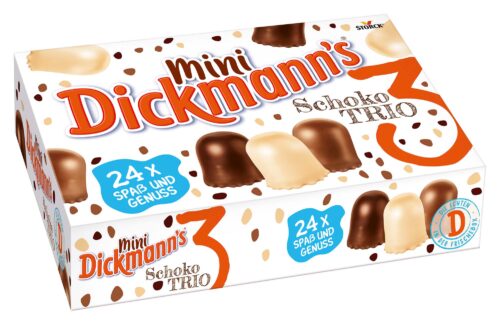 Dickmann's Mini Schoko Trio 24ST 200g