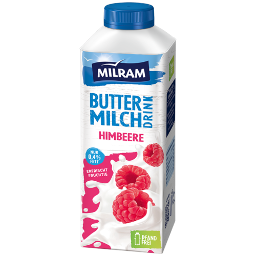 Milram Buttermilch Himbeere 750g
