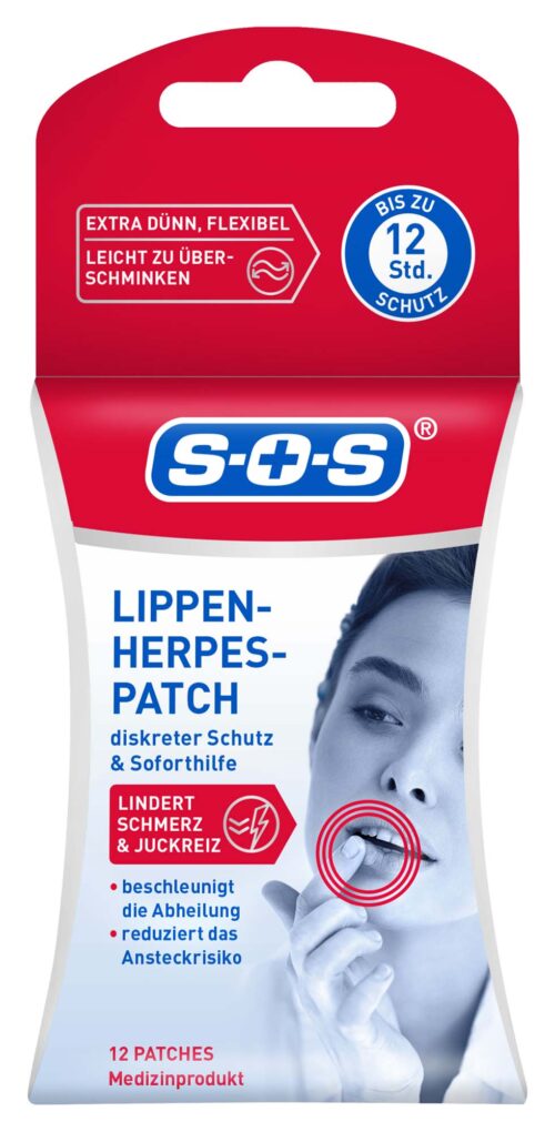 SOS Lippenherpes Patsch 2ST