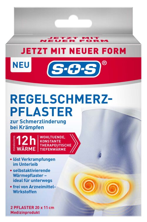 SOS Regelschmerz Wärmepflaster 2ST