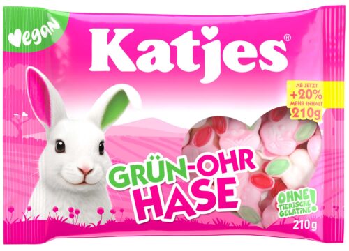 Katjes Grün-Ohr Hase 210g