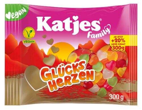 Katjes Family Glücksherzen 300g