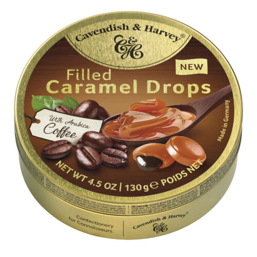 Cavendish & Harvey Filled Caramel with Coffee Drops 175g