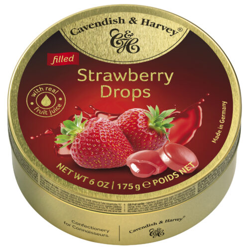 Cavendish & Harvey Strawberry Drops 175g