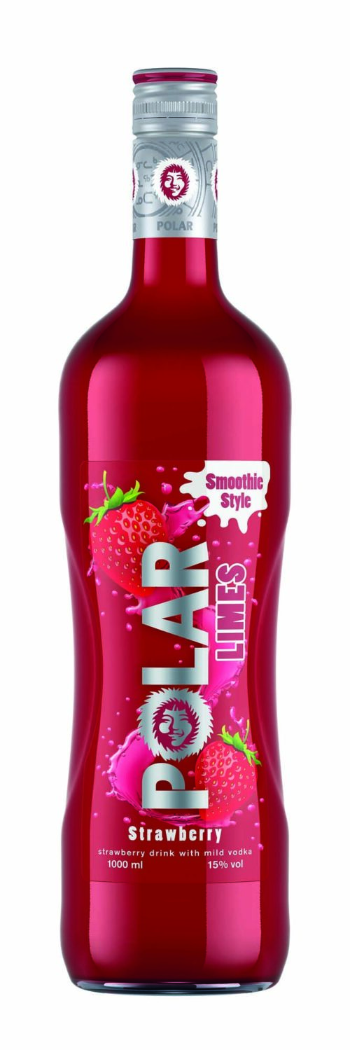 Polar Limes Strawberry 0,5l
