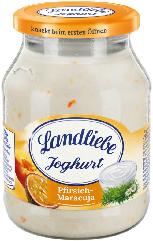 Landliebe Joghurt Pfirsich Maracuja 500g