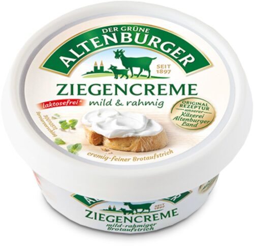 Altenburger Ziegencreme 27% Natur laktosefrei 150g
