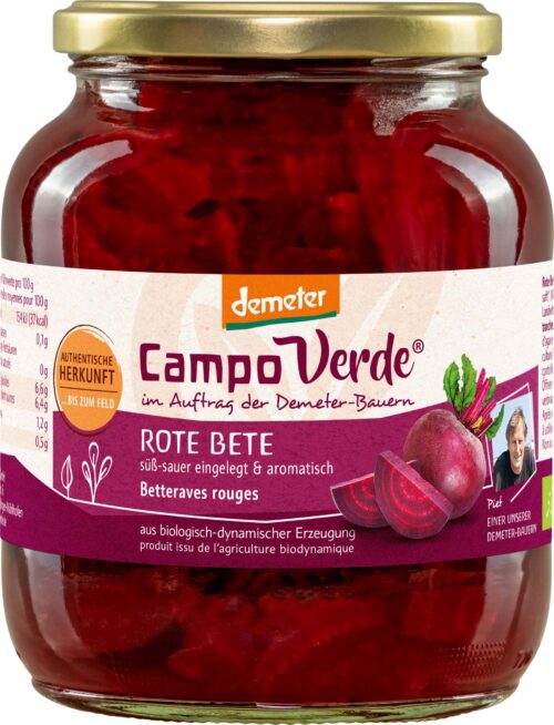 Campo Verde Demter Rote Bete 680g