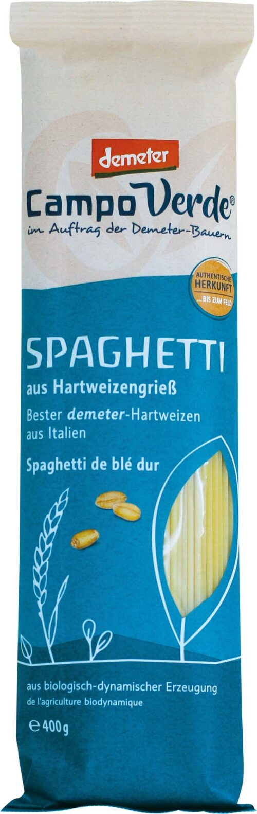 Campo Verde Demeter Spaghetti 400g