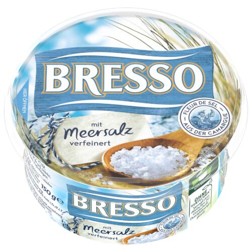 Bresso mit Meersalz 61% 150g