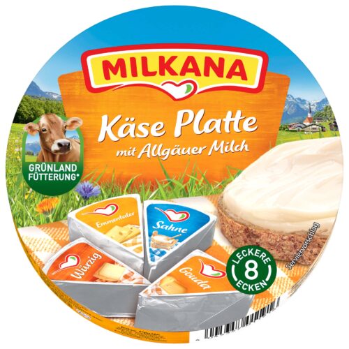 Milkana Käse Platte 190g