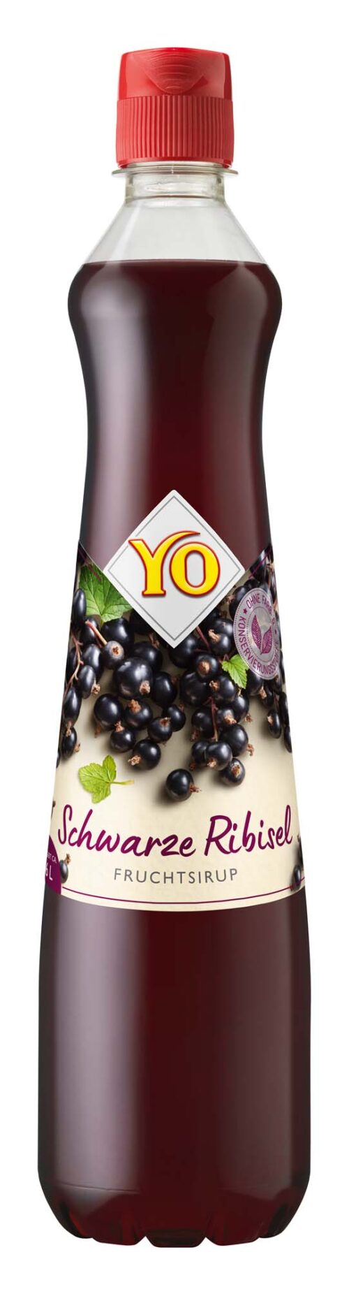 Yo Sirup Schwarze Ribisel 0,7l