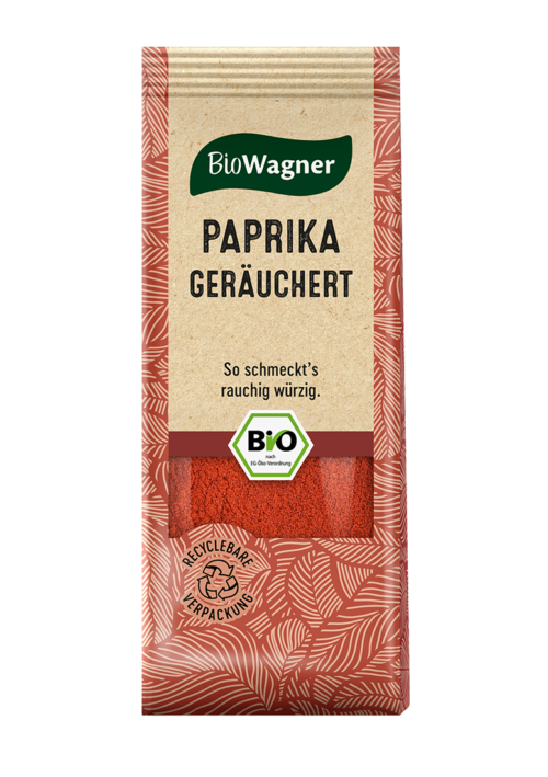 BioWagner Paprika geräuchert 50g