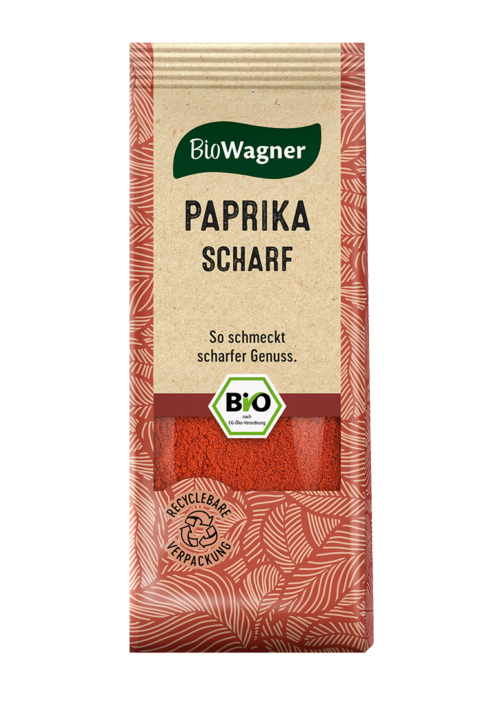 BioWagner Paprika scharf 50g