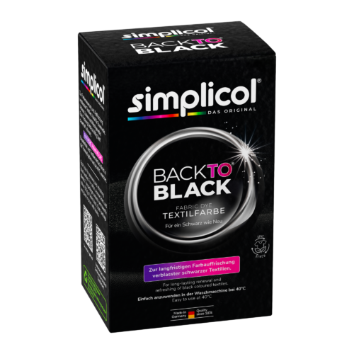 Simplicol Textilfarbe Back to Black Farberneuerung 400 g
