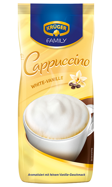 Krüger Family Cappuccino White Vanille 500g