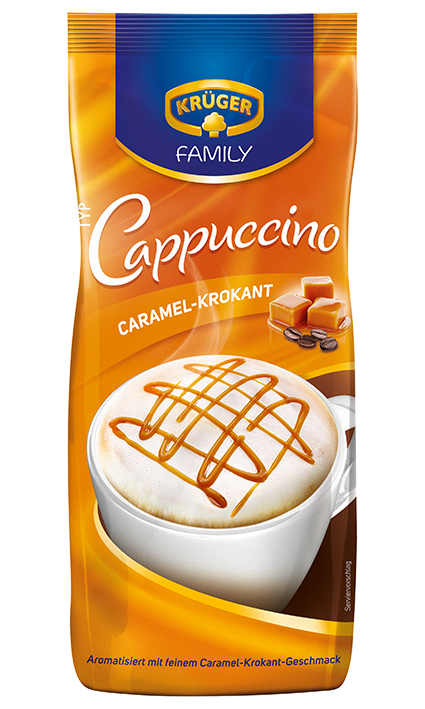 Krüger Family Cappuccino Caramel-Krokant 500g