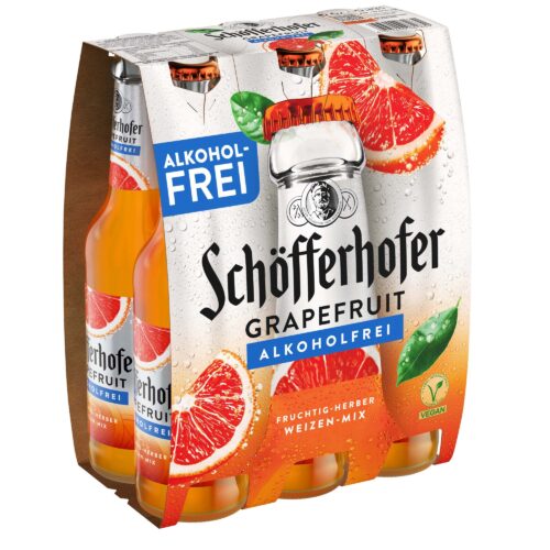 Schöfferhofer Weizen-Mix Grapefruit 6x0,33l