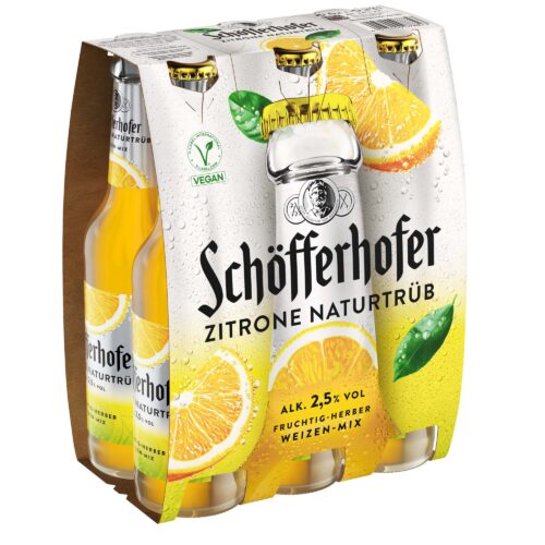 Schöfferhofer Weizen-Mix Zitrone 6x0,33l