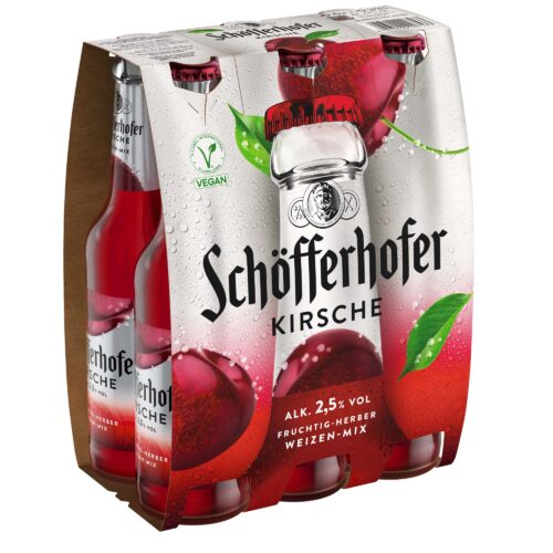 Schöfferhofer Weizen-Mix Kirsche 6x0,33l