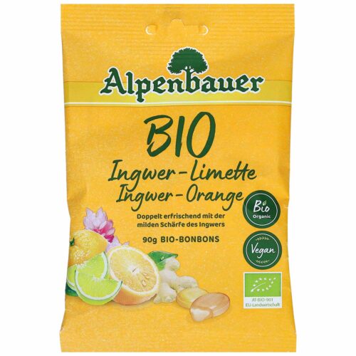 Alpenbauer Bio Ingwer Limette / Orange 90g