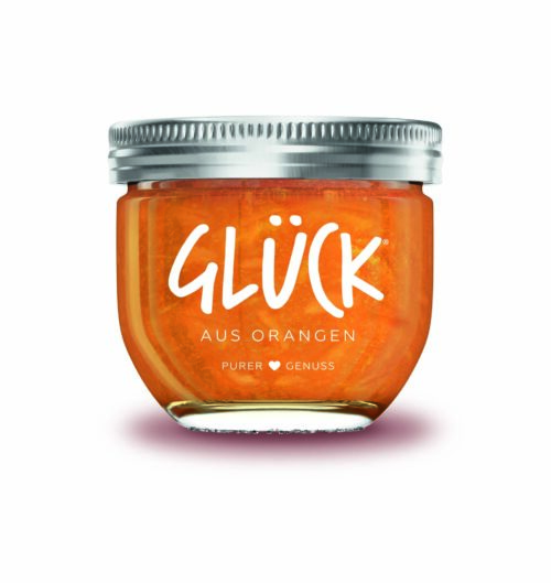 Glück Fruchtaufstrich Orange 230g