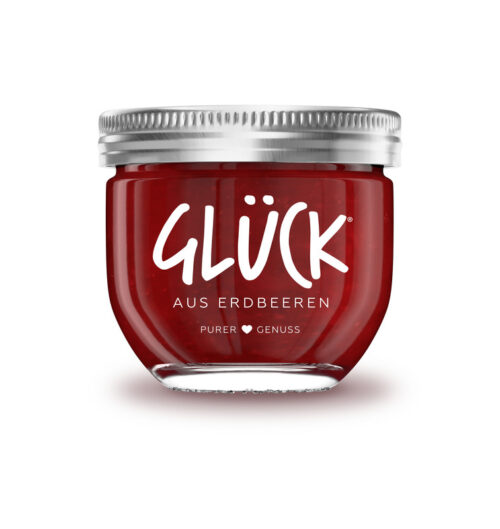 Glück Fruchtaufstrich Erdbeere 230g