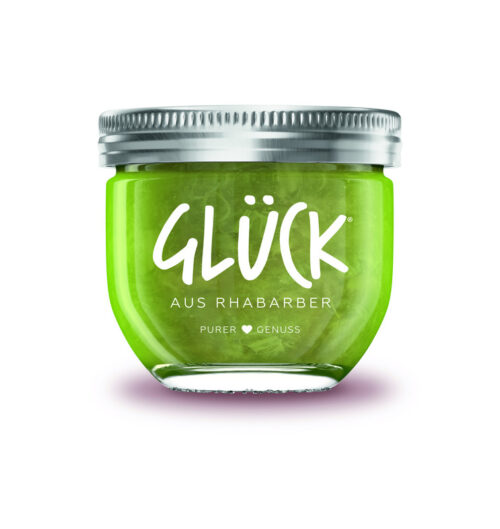 Glück Fruchtaufstrich Rhabarber 230g