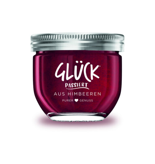 Glück Passiert Fruchtaufstrich Himbeere 230g