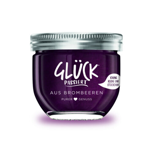 Glück Passiert Fruchtaufstrich Brombeere 230g