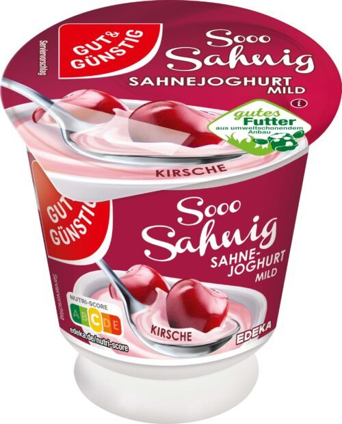 Gut & Günstig Sahne Joghurt Kirsche 150g