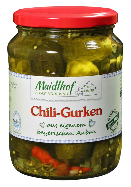Maidlhof Chili-Gurken 670g