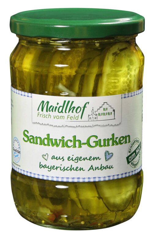Maidlhof Sandwichgurken 530g