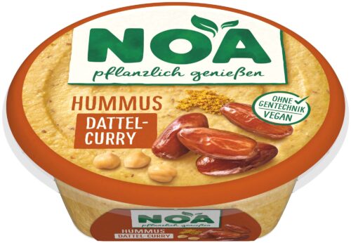 NOA Hummus Dattel-Curry 175g