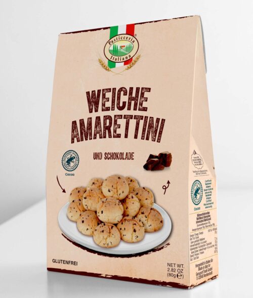 Pasticceria Italiana Amarettini Schokolade 80g
