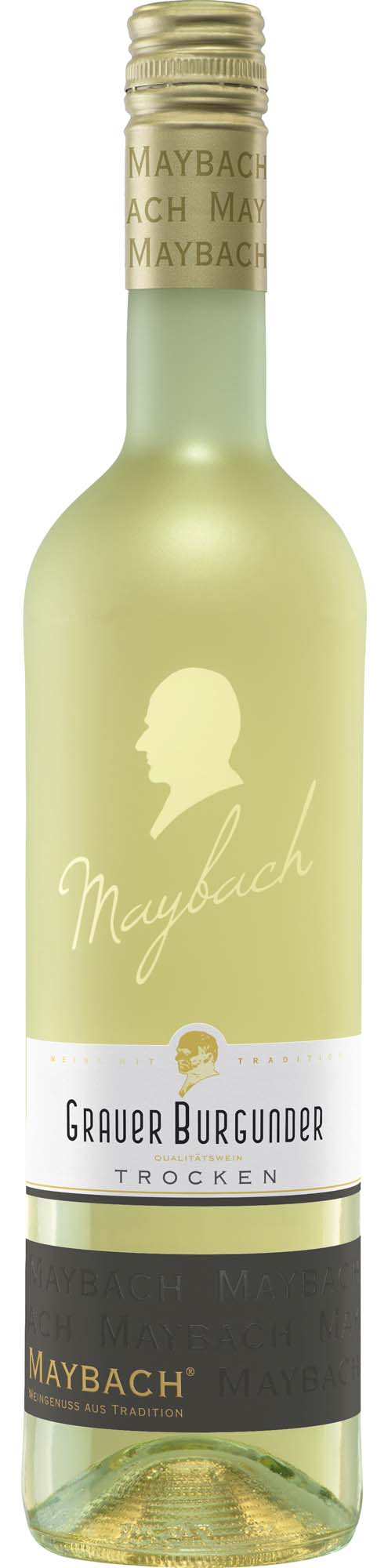 Maybach Grauer Burgunder & Rivaner QbA trocken 0,75l