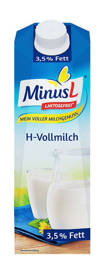 MinusL H-Vollmilch 3,5% 1l