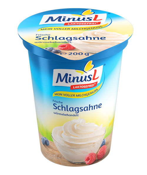 MinusL Frische Sahne 33% 200g