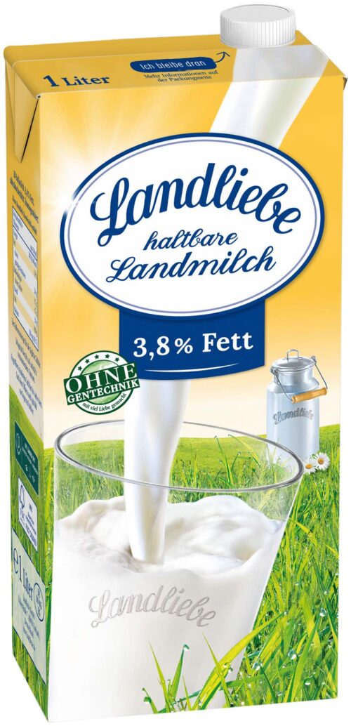 Landliebe Haltbare Landmilch 3,8% 1l