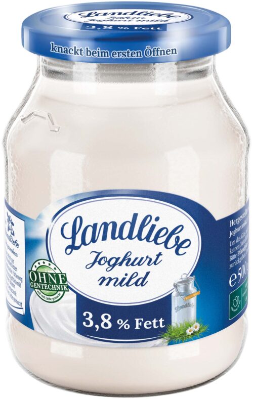 Landliebe Joghurt mild 3,8% 500g