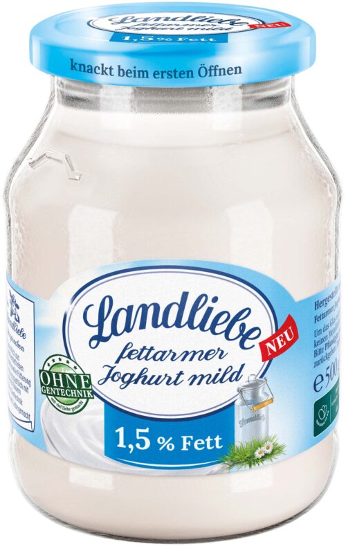 Landliebe Joghurt mild 1,5% 500g