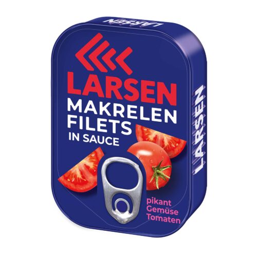 Larsen Makrelenfilets Tomaten Sauce 110g