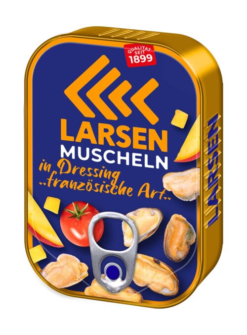 Larsen Delikate Muscheln in Dressing französische Art  110g