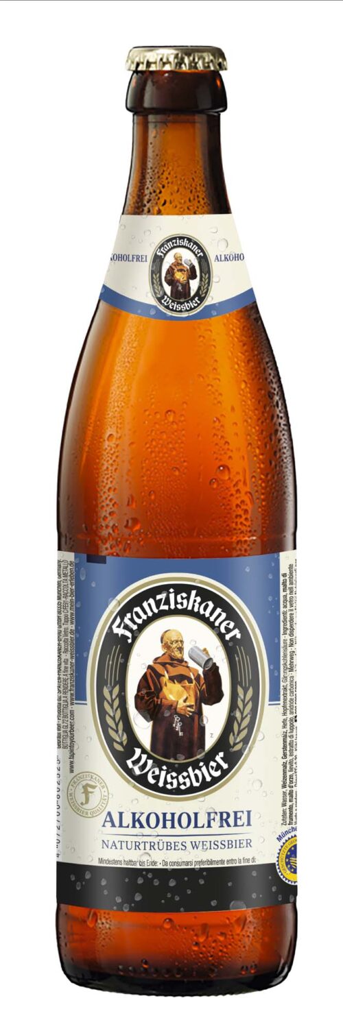 Franziskaner Weißbier Hell alkoholfrei 0,5l