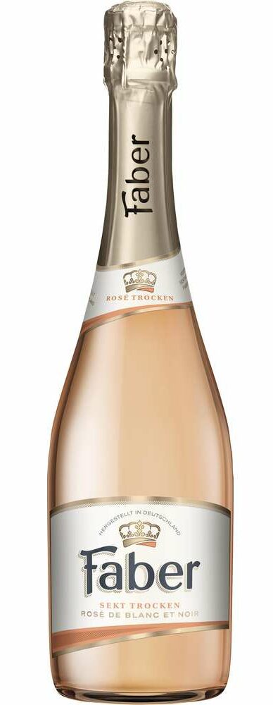 Faber Sekt Rose trocken 0,75l